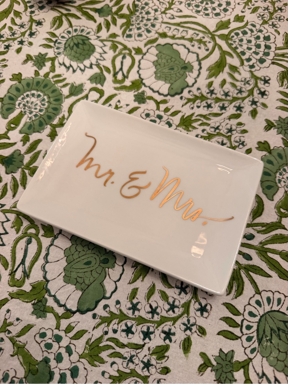 Fringe Studio | Mr. & Mrs. Ring Dish